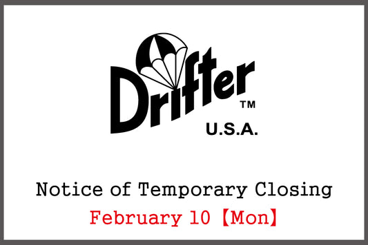 【Notice of Temporary Closing:February 10(Mon)】
