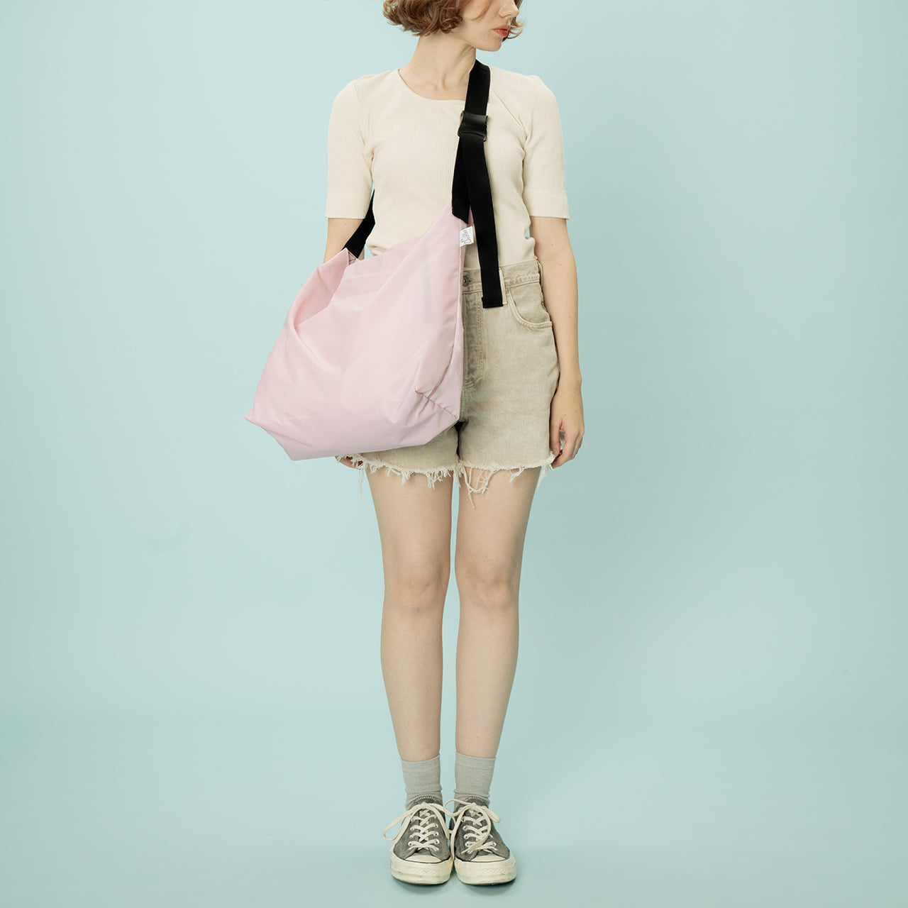 PLAIN SHOULDER BAG PASTEL