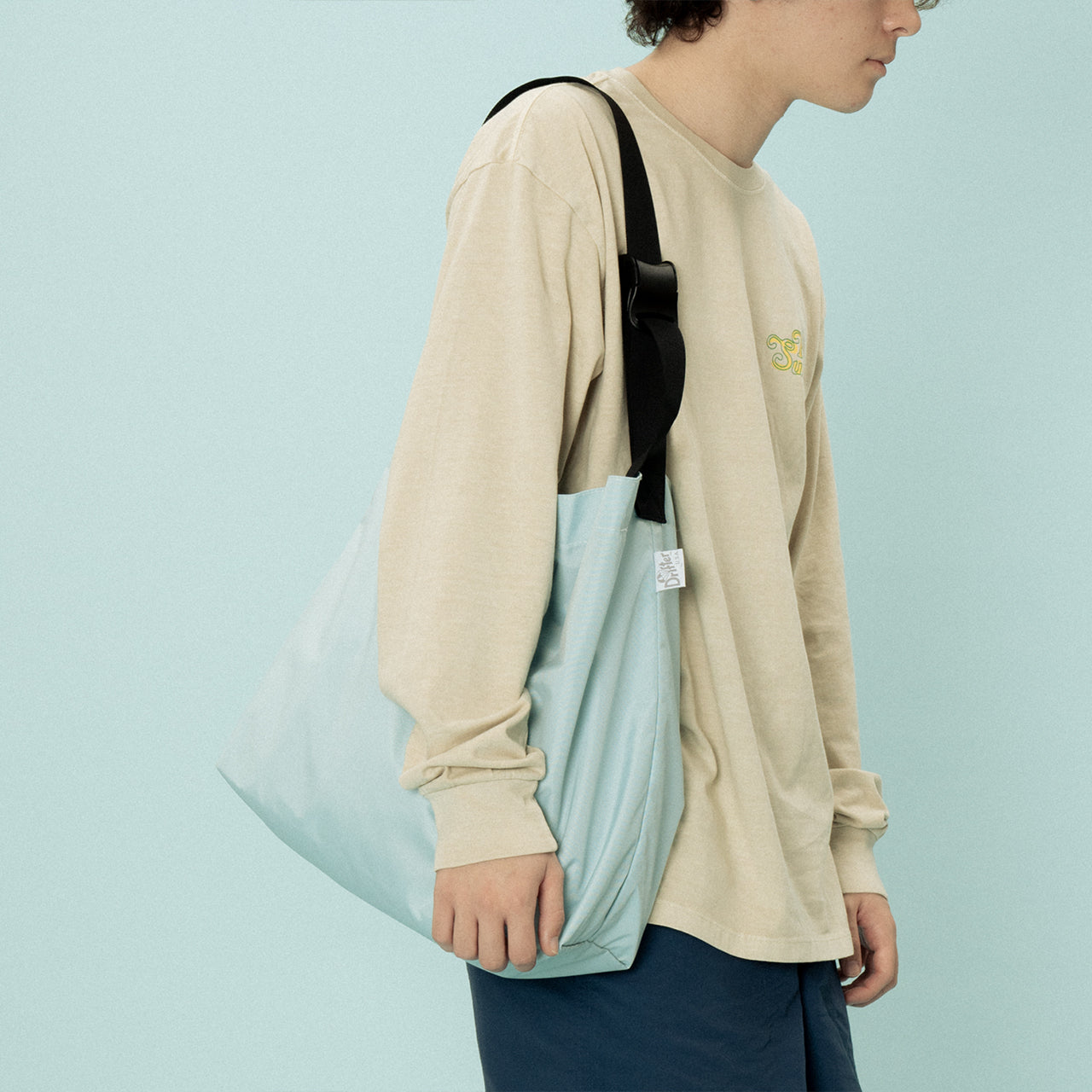 PLAIN SHOULDER BAG PASTEL