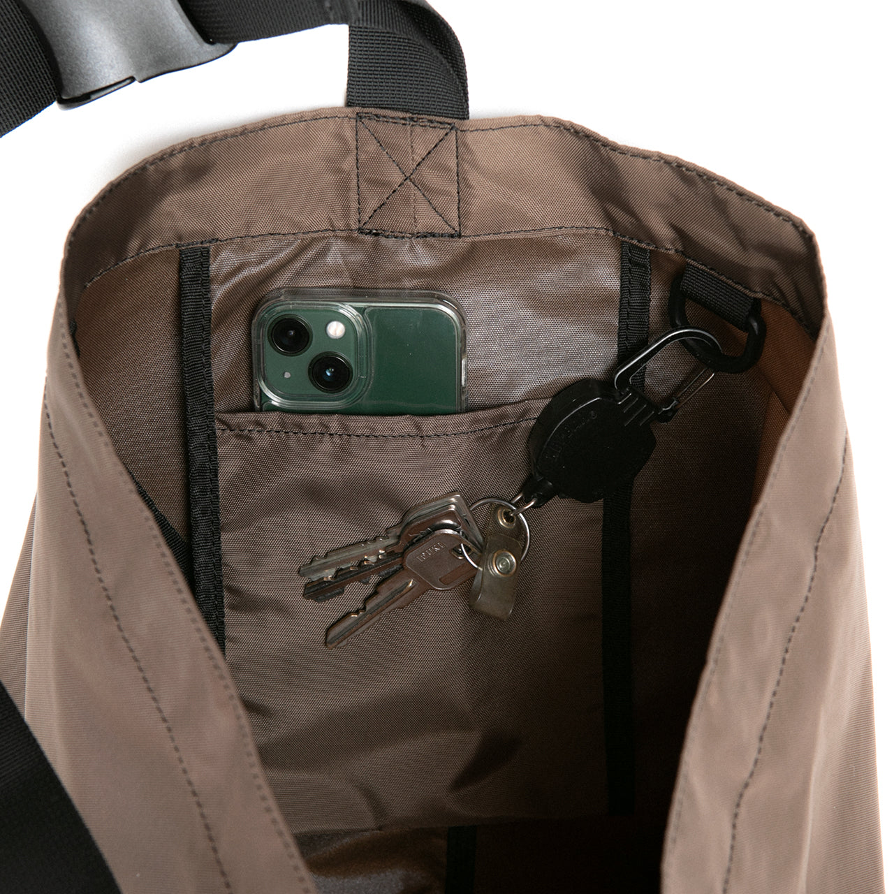 PLAIN SHOULDER BAG