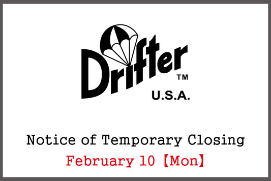 【Notice of Temporary Closing：February 10（Mon）】